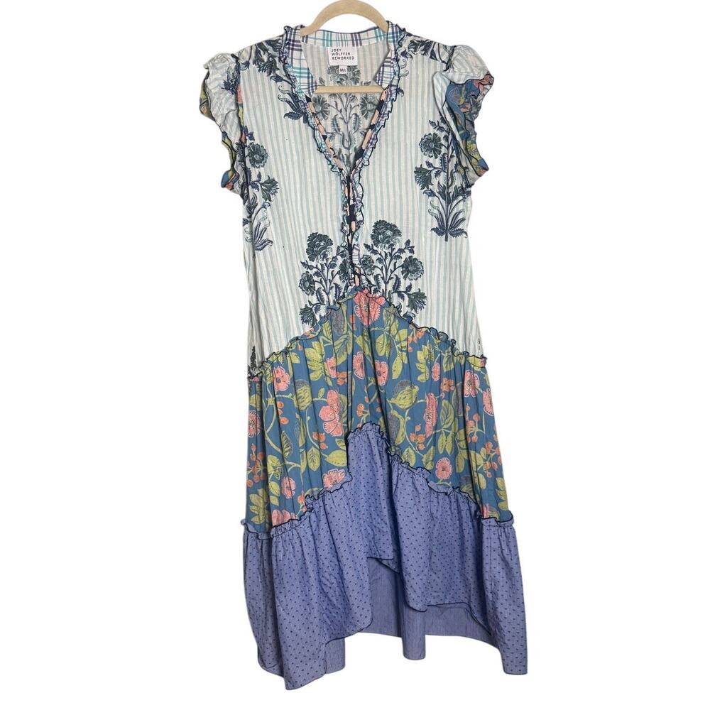 Joey Wolffer Reworked Midi Dress Women's Sz. M/L - Picture 6 of 7